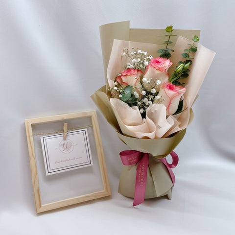 Sovereign Rose Bouquet - The Pink Perfection