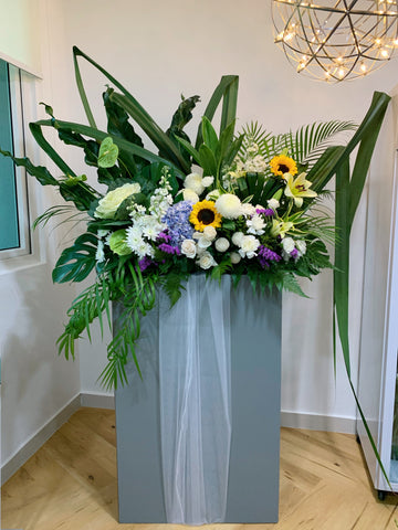 Condolence Floral Stand - Sending You Strength