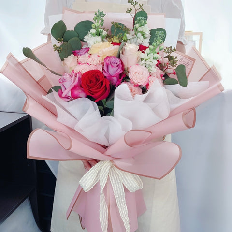 Fresh Bouquet - Secret Garden Rose Mixed