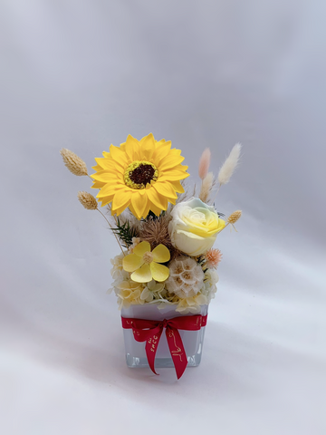 Petite Vase Arrangements - Sunflower