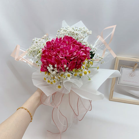 Hydrangea Bouquet - Pink Lady – Ladyblooms Floral & Gifts