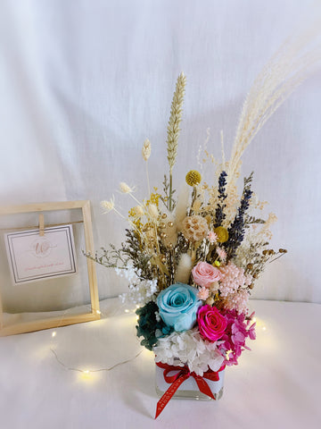 Petite Vase Arrangements - Bright Colours