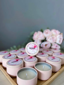 100% Soy Wax Candle - Mini Tin